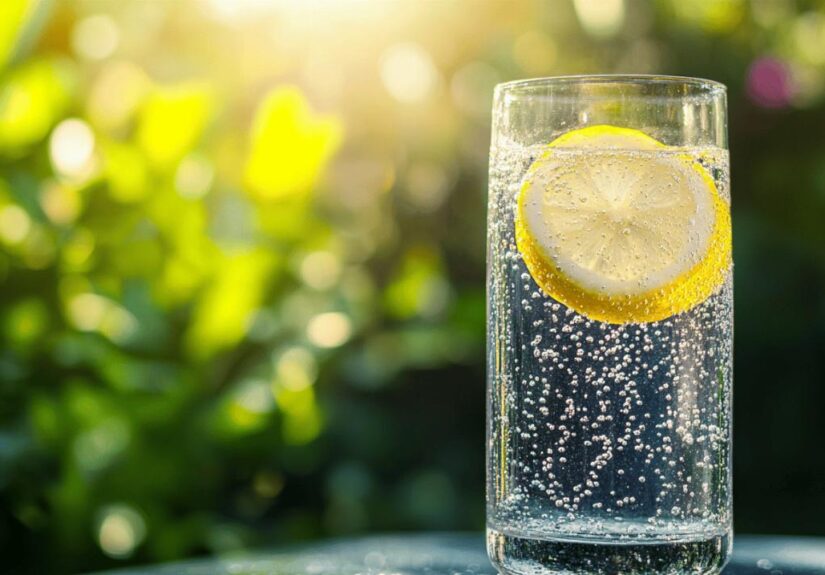 Les bienfaits rafraîchissants de l’eau pétillante saveur citron